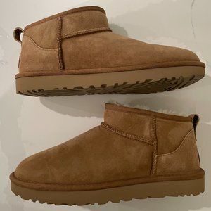 UGG Classic Ultra Mini Boots chestnut size 10